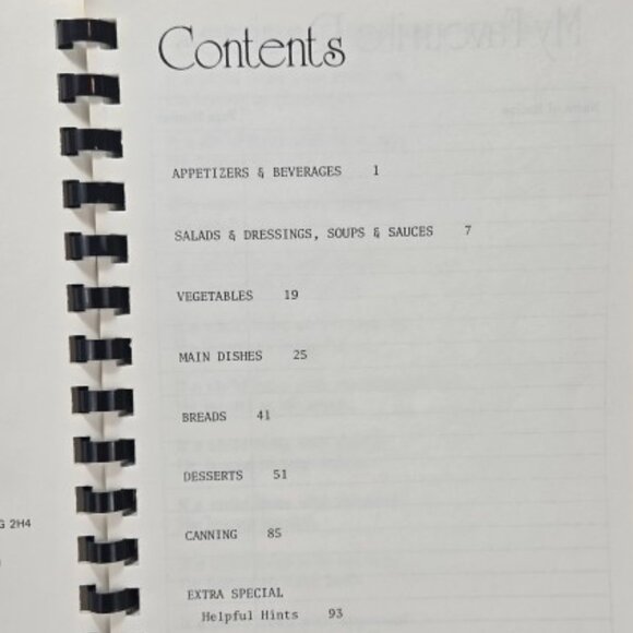 Vintage 1980s Cookbook Kamloops Christian School KCS Kamloops British Columbia - Picture 4 of 16
